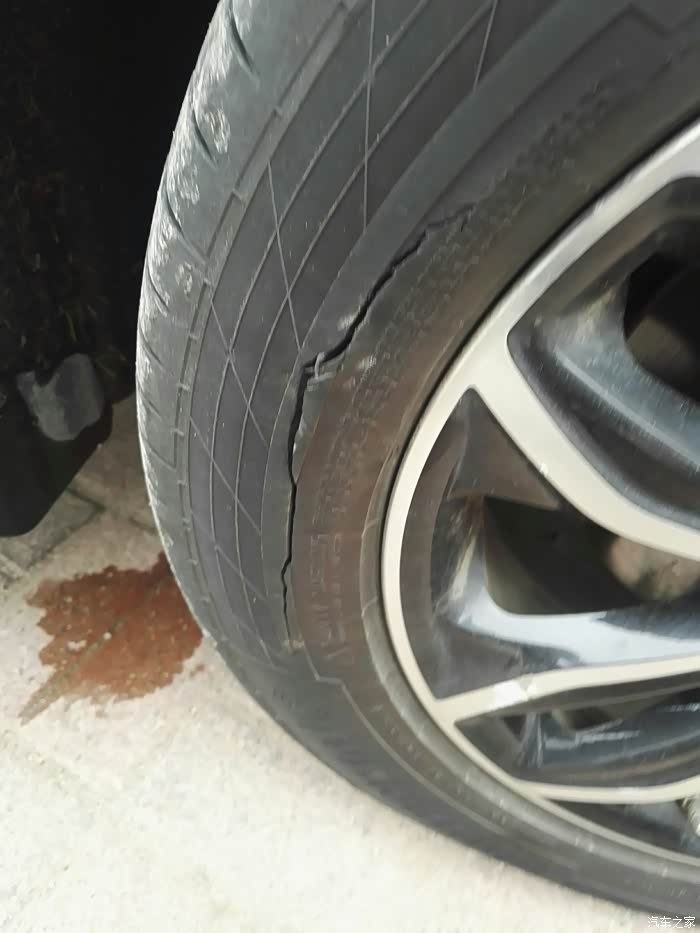 【图】不到半年s7,轮胎开成这样!_比亚迪s7论坛_汽车之家论坛