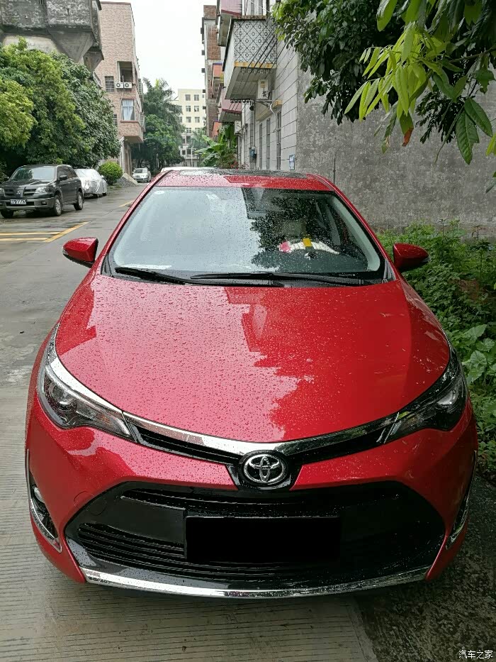 红色双擎准备提车