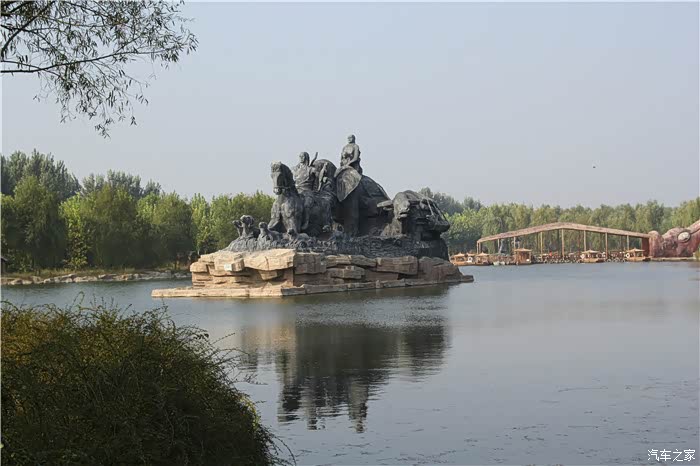 山东长安车友会穿越五千年梦回大汶口国庆畅游太阳部落