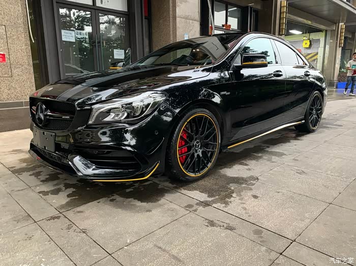 【图】出3w公里cla45暗夜雷霆版_奔驰amg论坛_汽车之家论坛