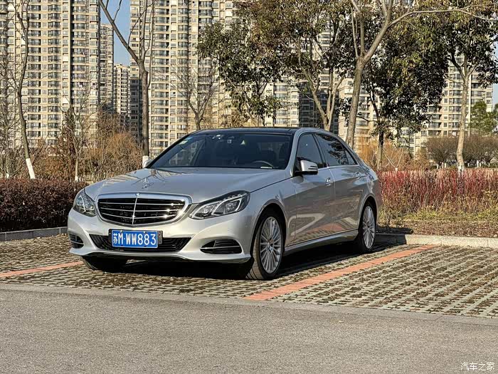 【老车赏鉴】2014款奔驰e级铱银色 高清大图