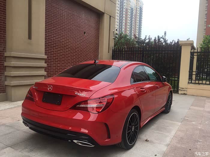 【图】cla220改款红色提回家_奔驰cla论坛_汽车之家论坛