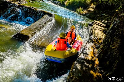 站 泗桥溪口漂流 全程3.6公里总落差168米