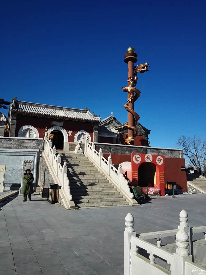 千年古刹大觉寺,日照金顶妙峰山