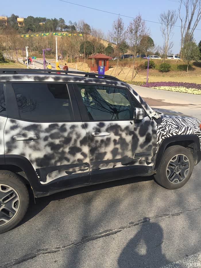 【图】实拍自由侠 国内现车 尤文图斯斑马纹配色_自由侠论坛_汽车之家