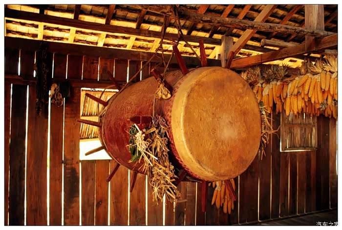 基诺族的太阳鼓.