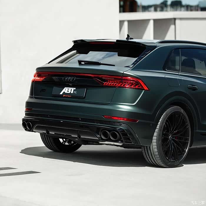 【图】abt 奥迪sq8 最有趣的要属"缎面祖母绿"车身颜色了_奥迪rs q8
