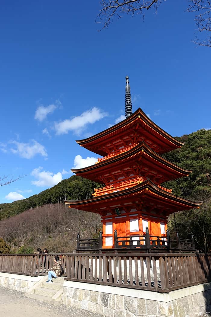 走马观花京都府清水寺圆山公园商业街