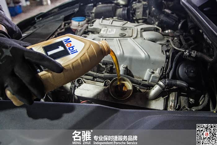 卡宴换油保养 换刹车盘 空调滤