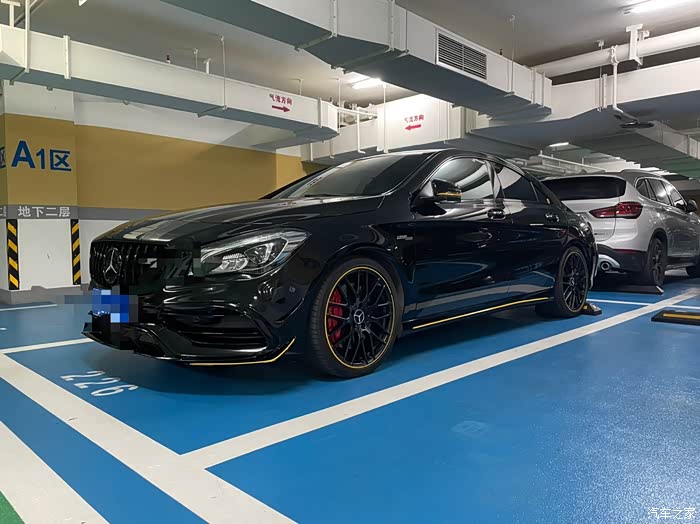 【图】出3w公里cla45暗夜雷霆版_奔驰amg论坛_汽车之家论坛