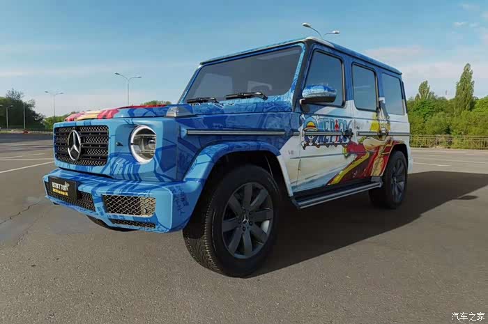 海贼王涂装奔驰大g.