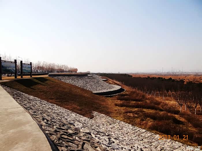 渭河河堤路咸阳东段西安西段冬季探游报告