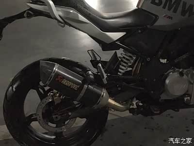 宝马g310gs 刷欧版ecu,恢复动力,改装天蝎排气