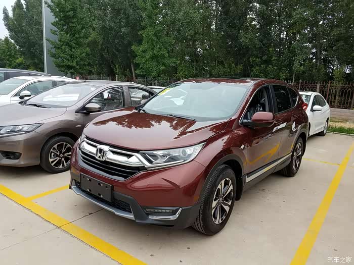 17款crv红色有无人见过