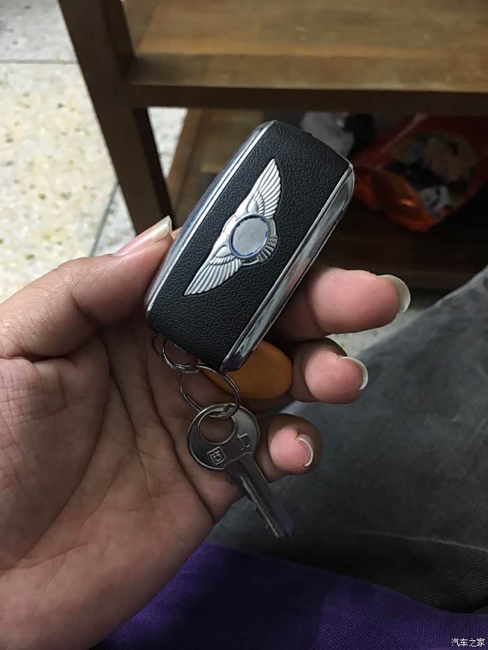 炫丽改装折叠钥匙成功!