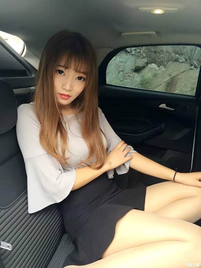 如此漂亮的媳妇当车模