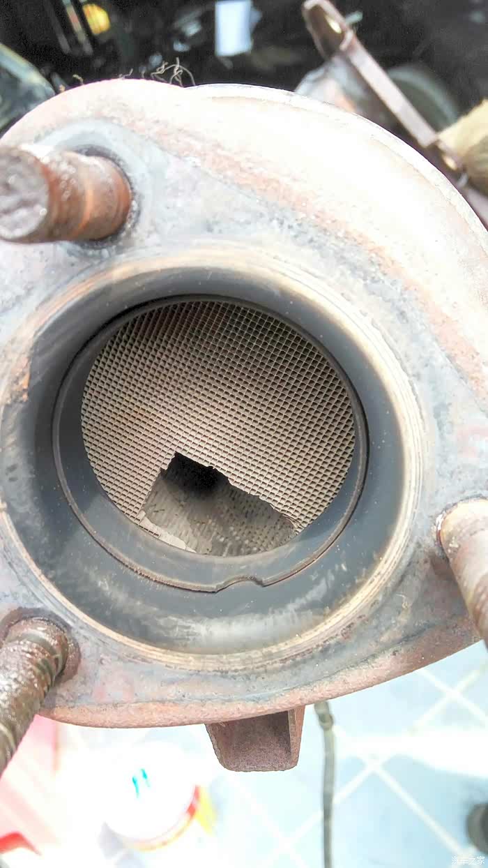 悲情的10款明锐三元催化器坏了图片惨烈慎点