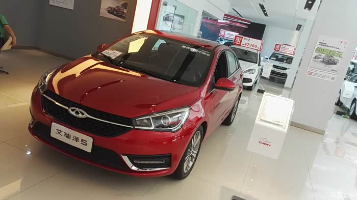 首次进店看奇瑞艾瑞泽5心得