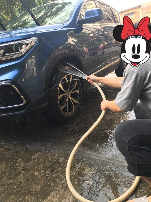 继续折腾,自己洗车过年