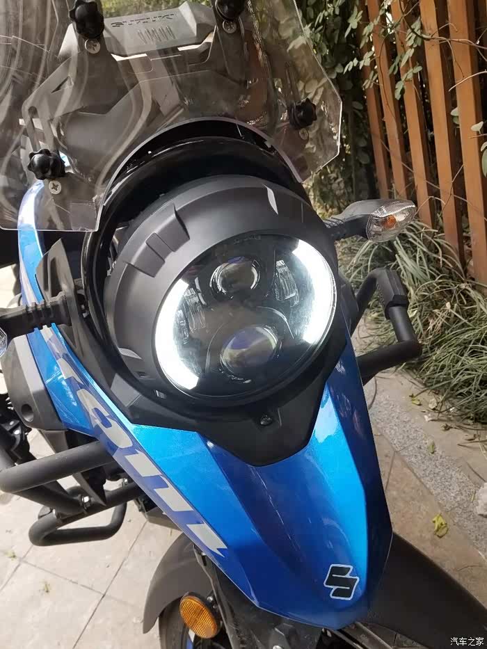 【图】冬日里的小马驹,铃木dl250 abs版提车作业12月14更_摩托车论坛