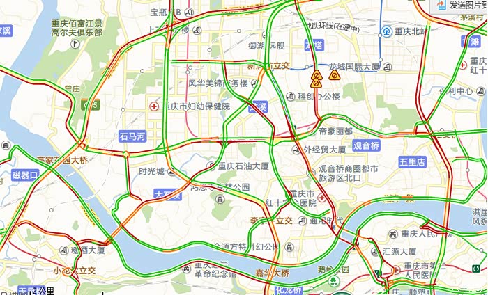 打开地图心里一阵乱烦