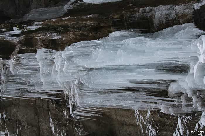 自驾游绵阳平武赏虎牙大冰瀑