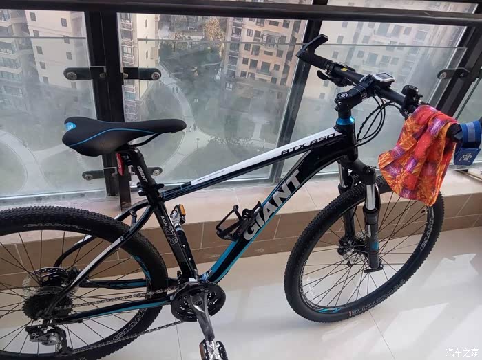 为健身而来,捷安特2016款atx850提车记.