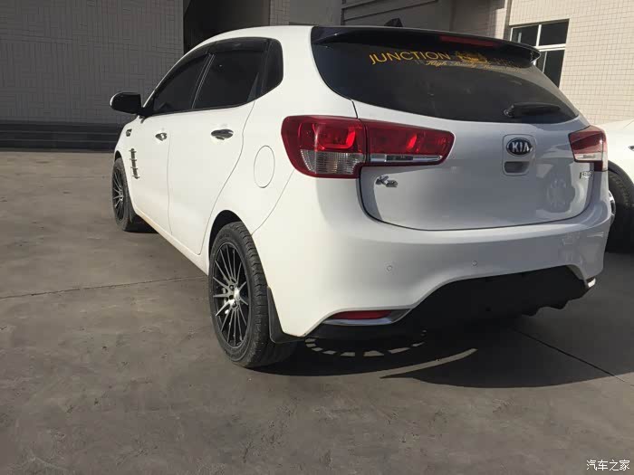 【图】改装205/50/r16轮胎轮毂和前顶吧_起亚k2论坛_汽车之家论坛