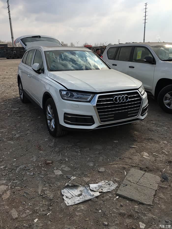 【图】白色欧规q7提车_奥迪q7论坛_汽车之家论坛