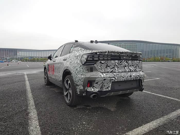 领克05谍照曝光05新款还是在搞自动驾驶