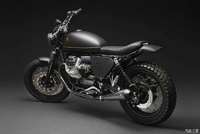 复古之美 摩托古兹v7改装赏析