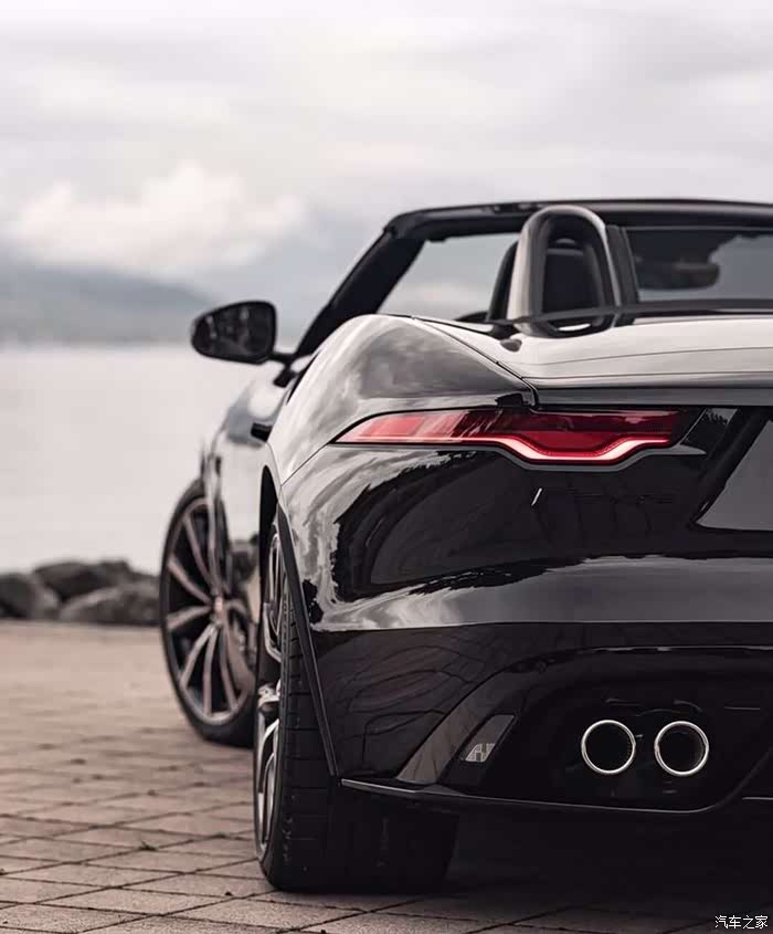 黑武士捷豹f-type 敞篷版,真就西装型男