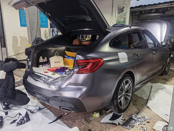 车身改色之金属钛灰