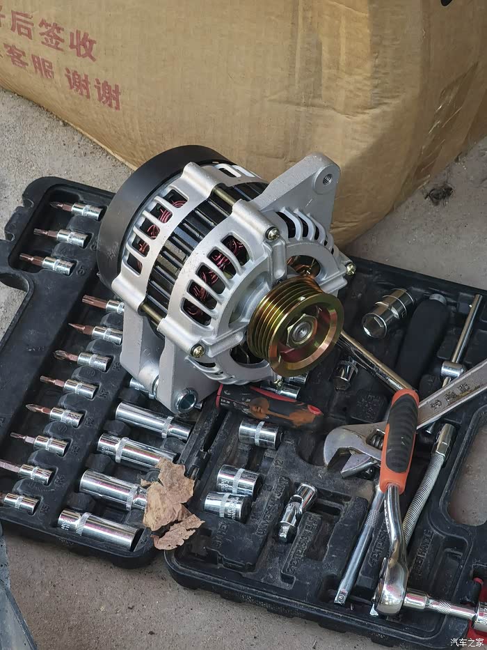 【图】自己动手更换发电机_北斗星论坛_汽车之家论坛