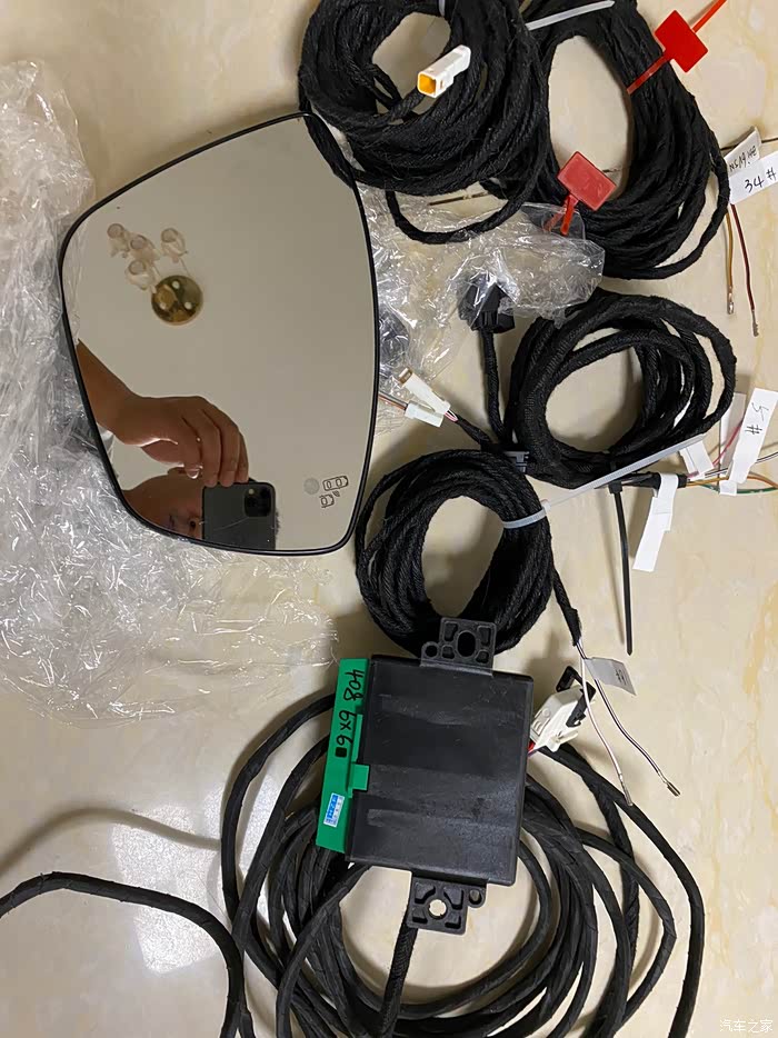 408安装原厂前雷达的分享