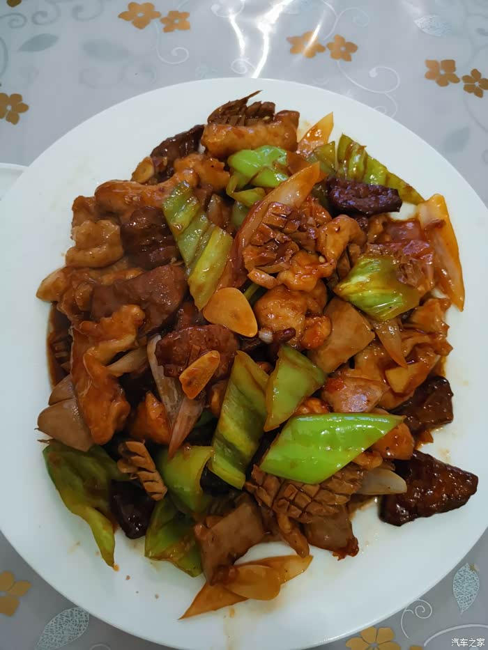 传统老菜之爆三样