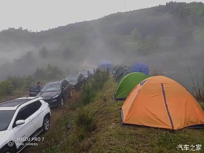 5.1浙江东阳 东白山 jeep车队露营
