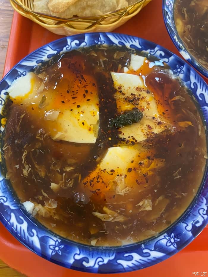 认真的去吃个早点豆腐脑