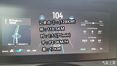 理想one纯油续航和油耗测试 - 第二弹高速篇