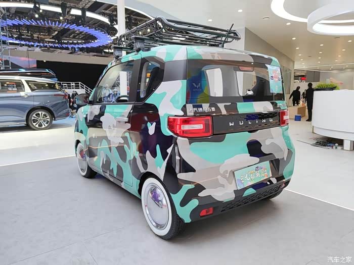 【迎暖春送积分】2021上海车展五菱宏光miniev媒体改装