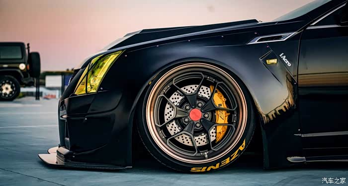 经典的钻石切割凯迪拉克ctsvcoupe改装