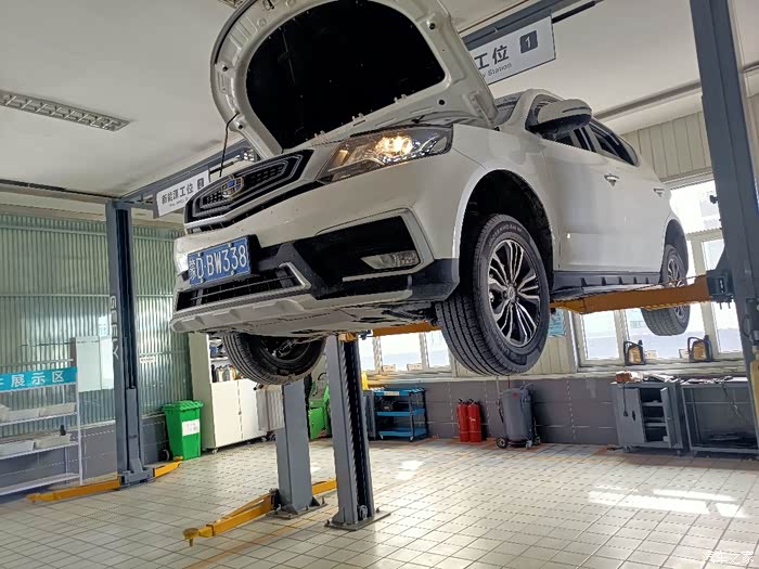 吉利远景x6第四次保养记