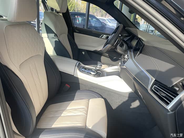 【图】x6黑白双拼内饰_宝马x6论坛_汽车之家论坛