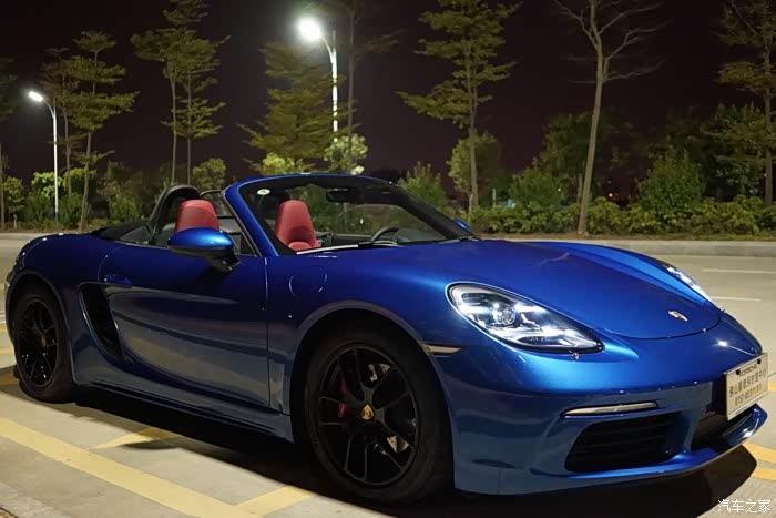 【图】宝石蓝,蓝宝石,718 boxster,提车分享_保时捷718论坛_汽车之家