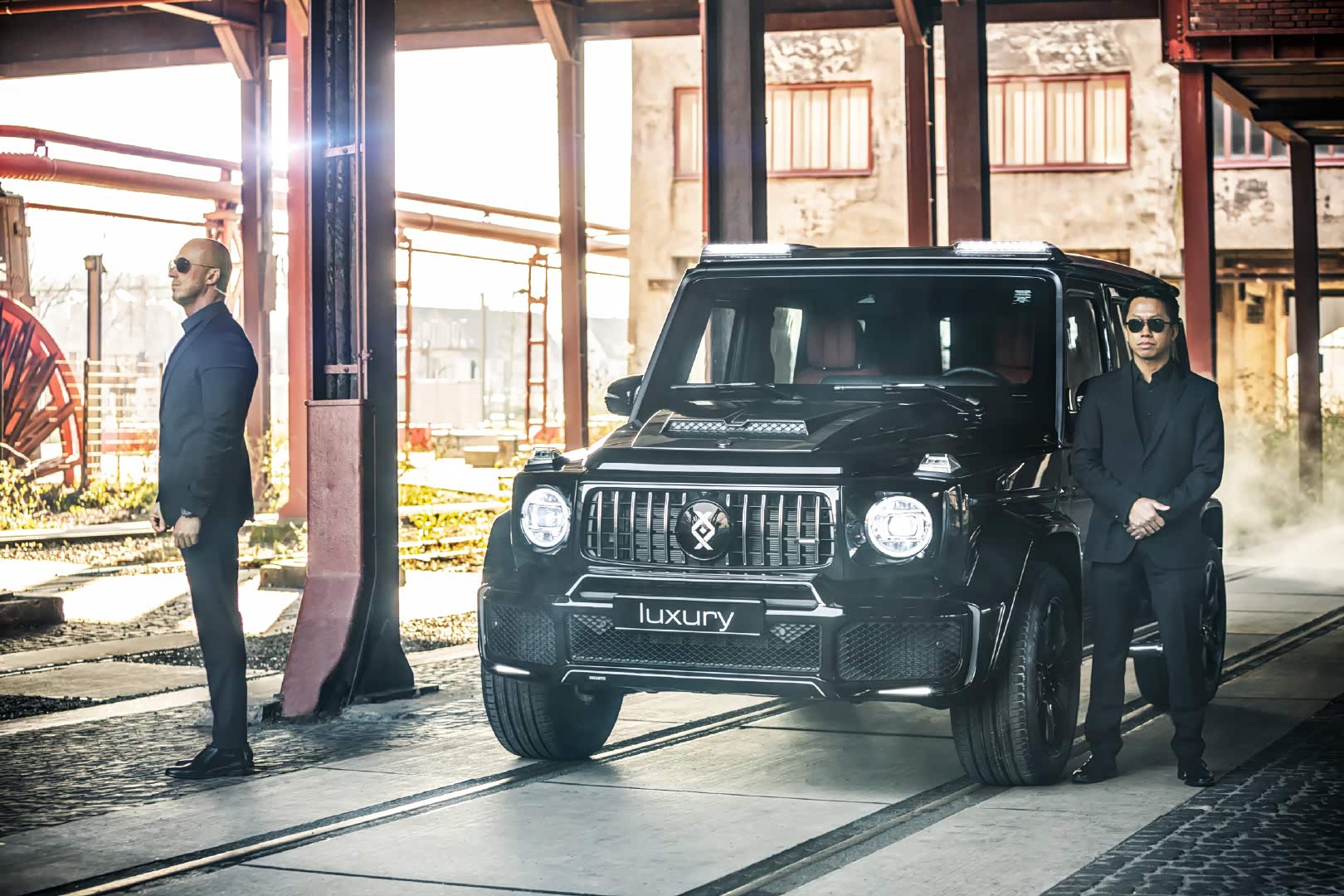 奔驰大g最豪华的升级方式之一.