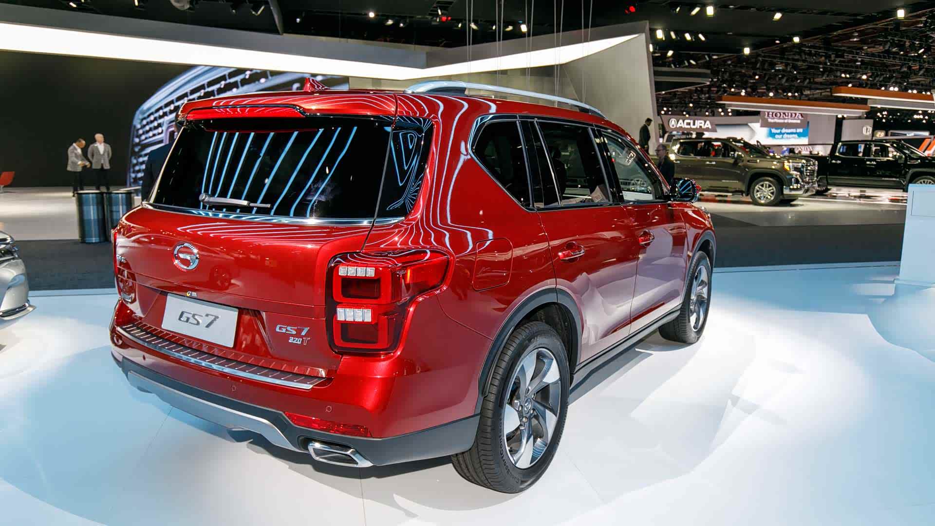 广汽传祺gs7静态赏析