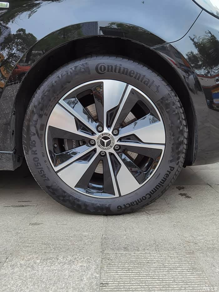 【图】新款v260l提车,换成大饼轮毂_奔驰v级论坛_汽车之家论坛