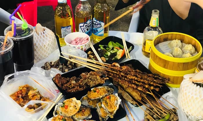 下班后凌奥夜市觅食