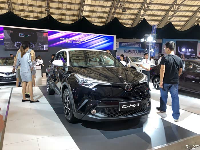 【图】广州车展看chr_丰田c-hr论坛_汽车之家论坛