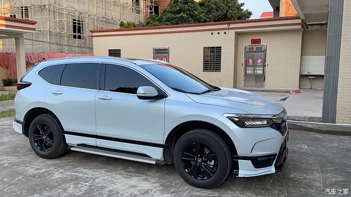 【图】尊贵格陵兰白,加装了行李架和踏板_皓影论坛_汽车之家论坛